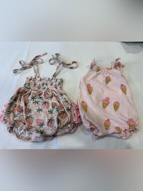 Baby girl onesie bundle